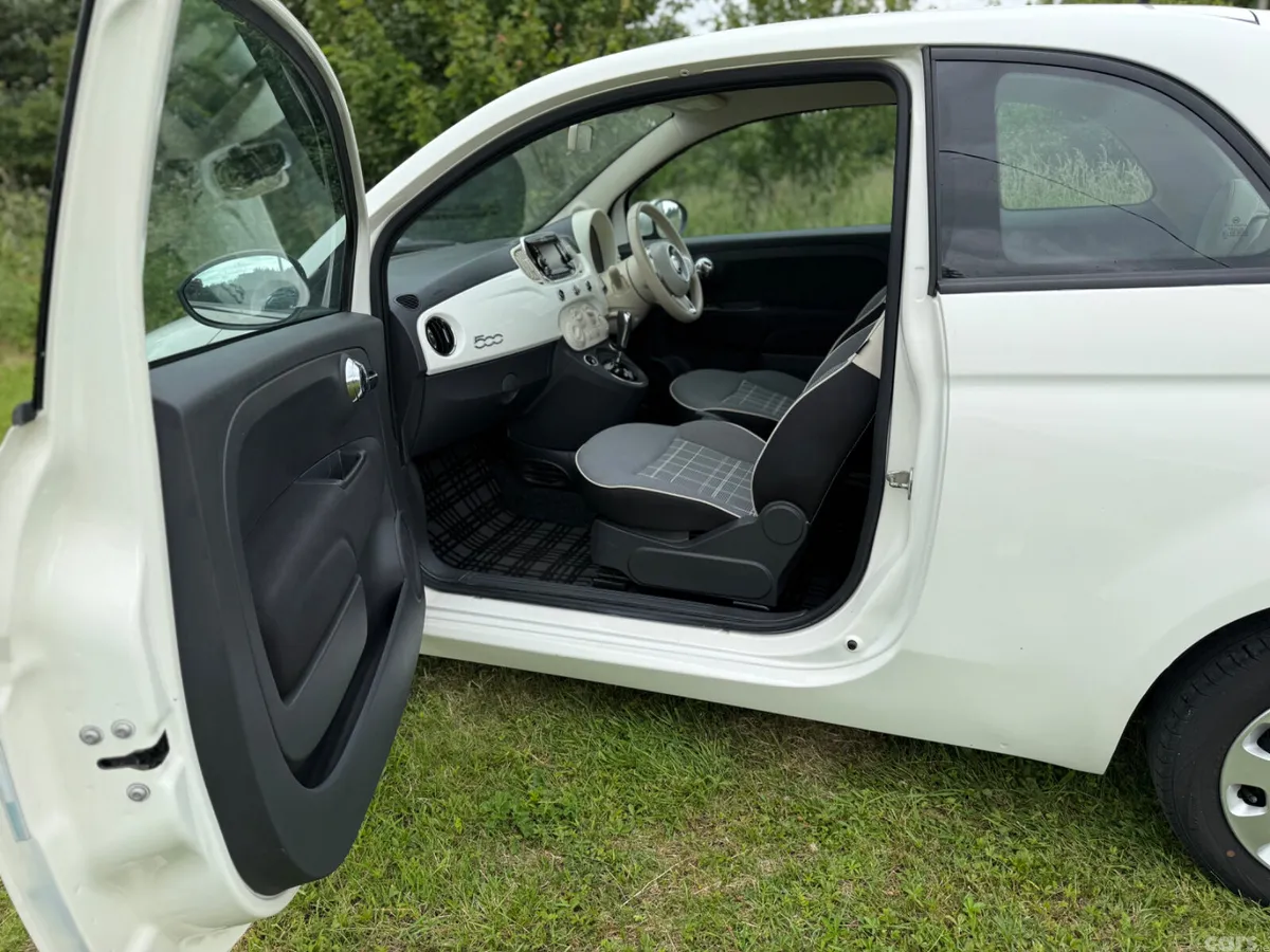 Fiat 500 Hatchback, Petrol, 2017, White
