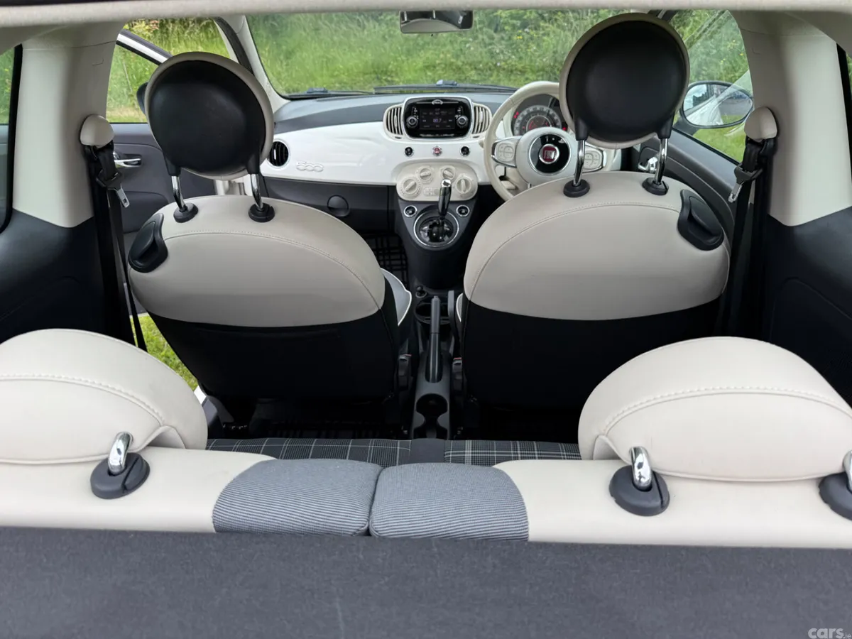 Fiat 500 Hatchback, Petrol, 2017, White