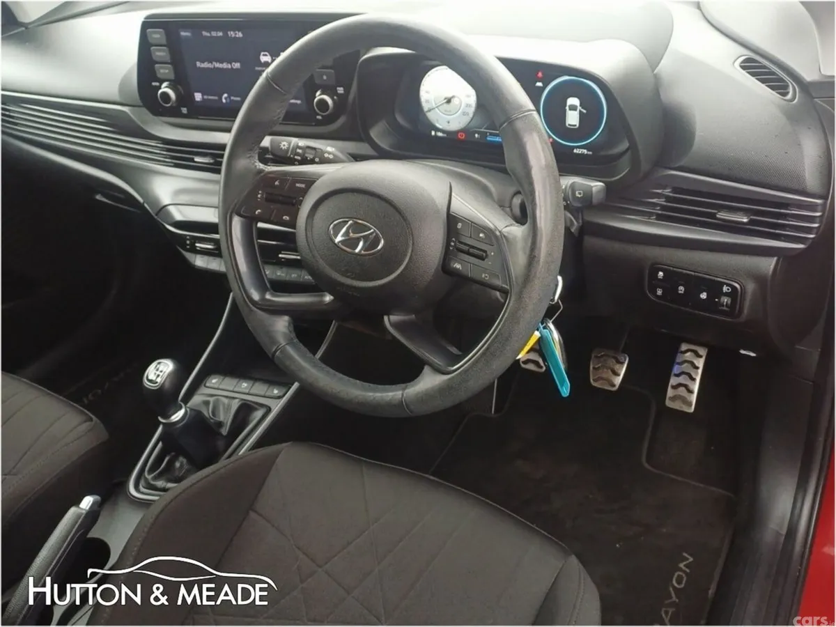 Hyundai Bayon Hatchback, Petrol, 2022, Red