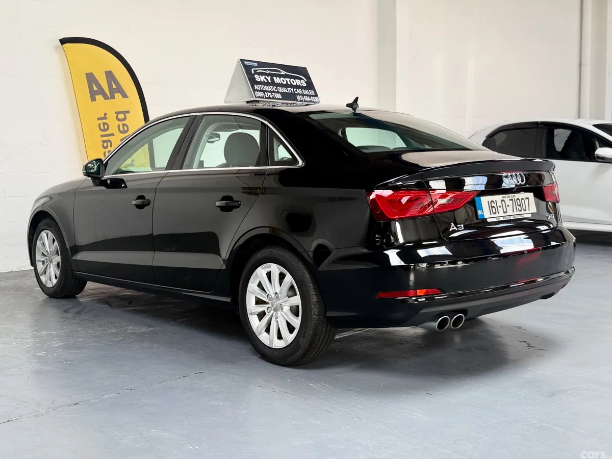 Audi A3 Saloon, Petrol, 2016, Black