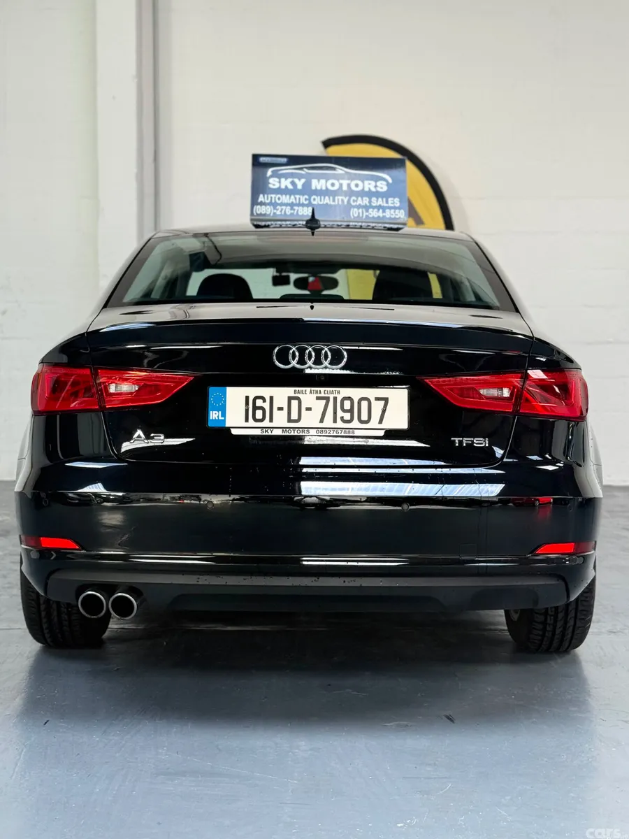 Audi A3 Saloon, Petrol, 2016, Black