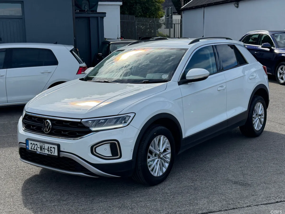 Volkswagen T-Roc SUV, Petrol, 2022, White