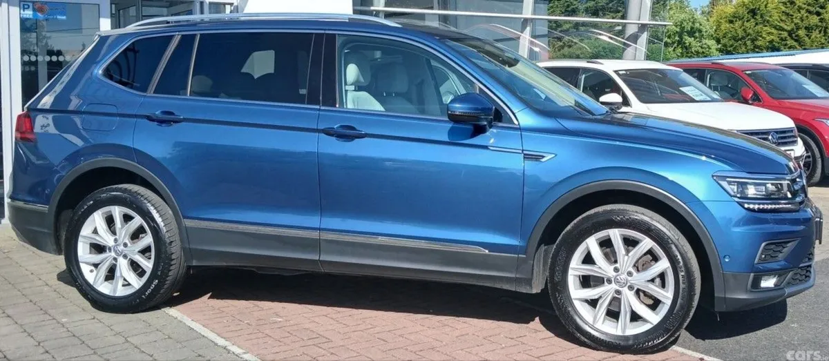 Volkswagen Tiguan Allspace SUV, Diesel, 2020, Blue