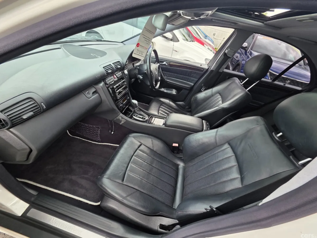Mercedes-Benz C-Class Saloon, Petrol, 2002, White