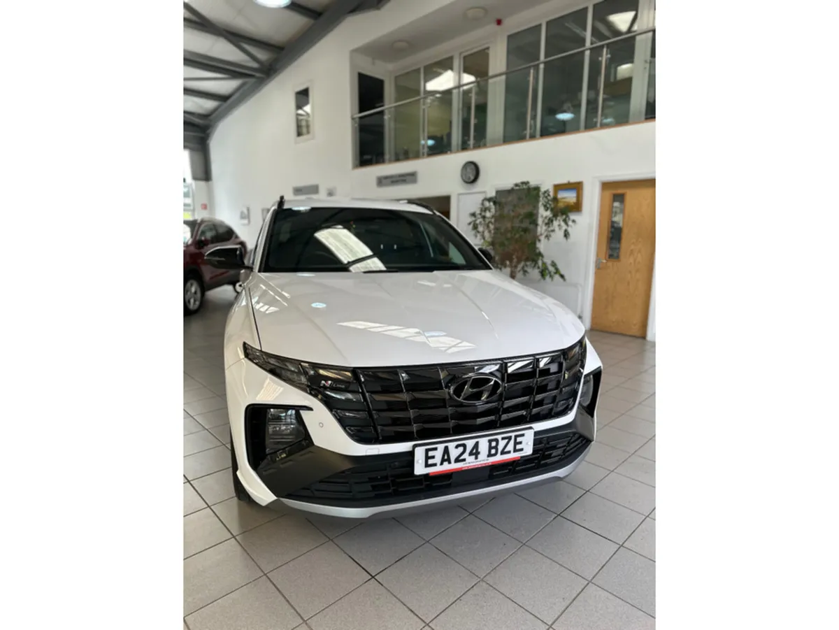 Hyundai Tucson MPV, Petrol Plug-in Hybrid, 2024, White