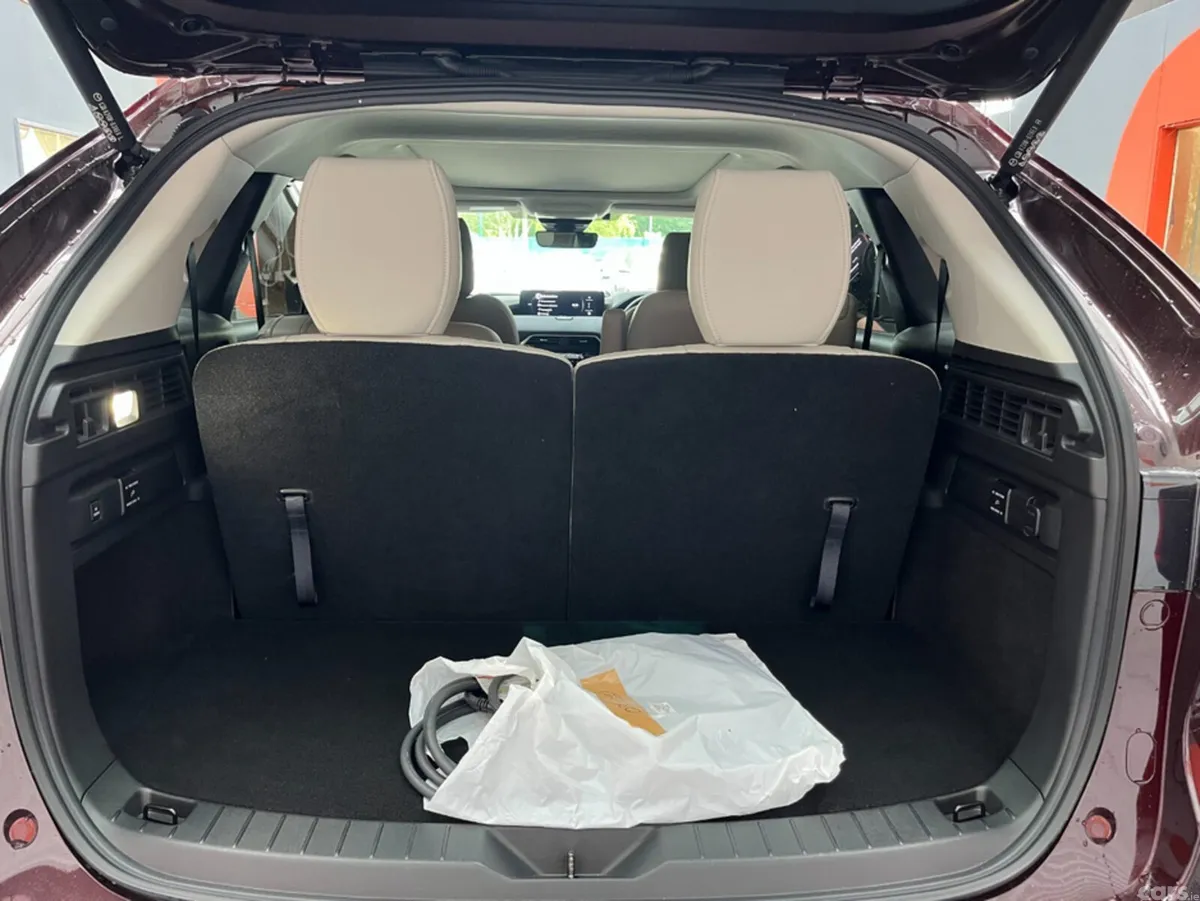 Mazda CX-80 SUV, Petrol Plug-in Hybrid, 2024, Red