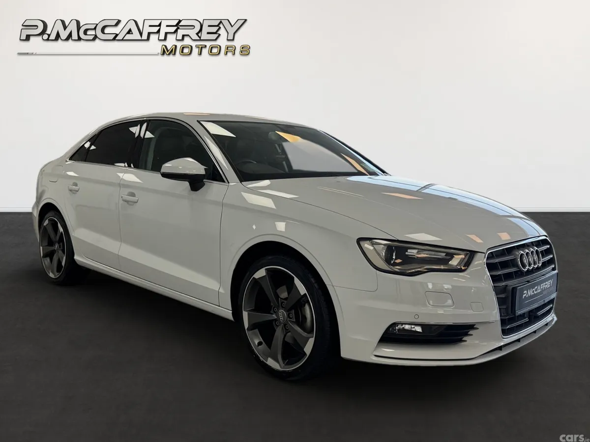Audi A3 Saloon, Petrol, 2015, White