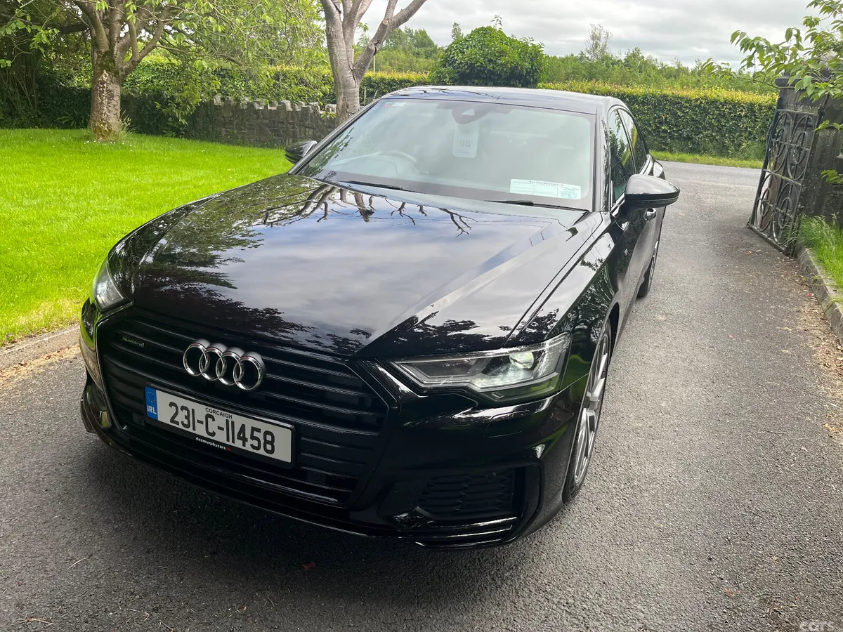 Audi A6 Saloon, Petrol Plug-in Hybrid, 2023, Black