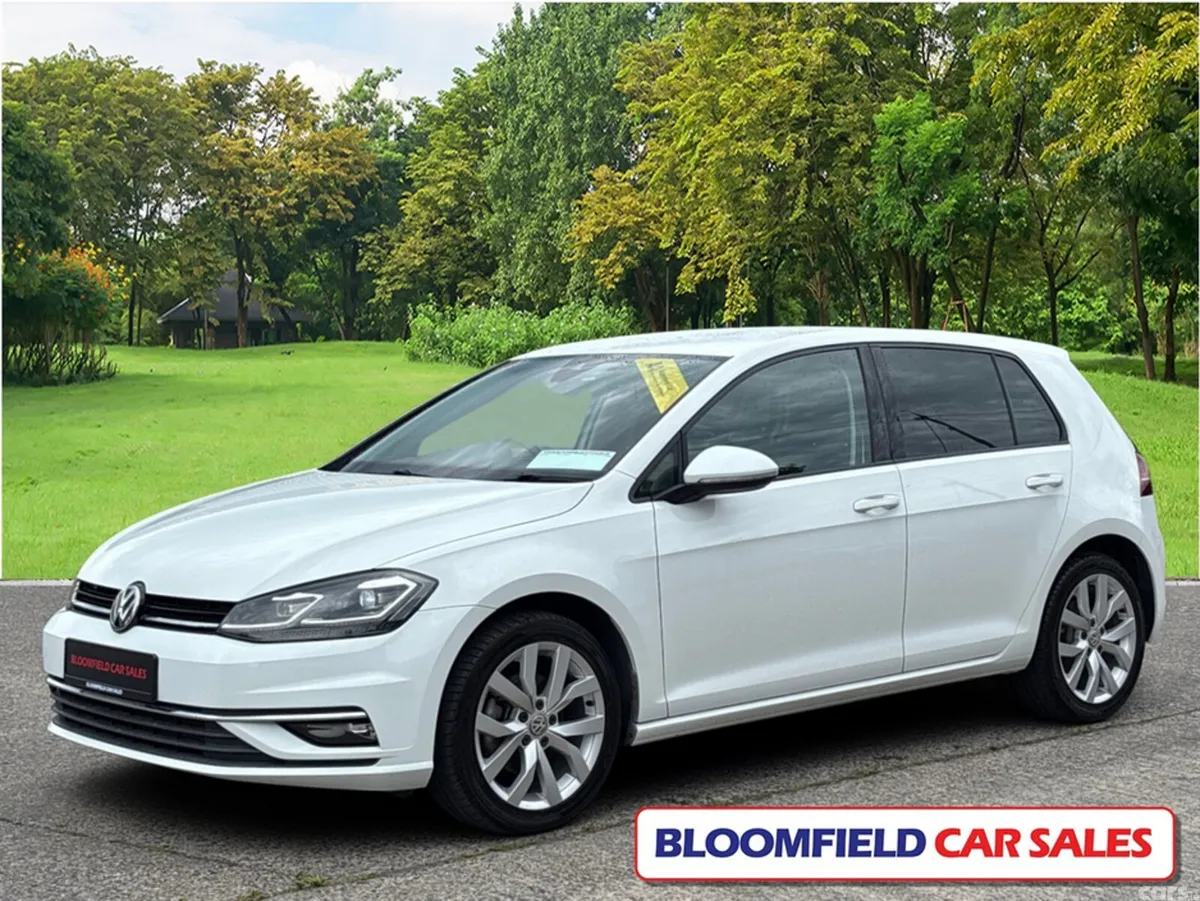 Volkswagen Golf Hatchback, Petrol, 2018, White