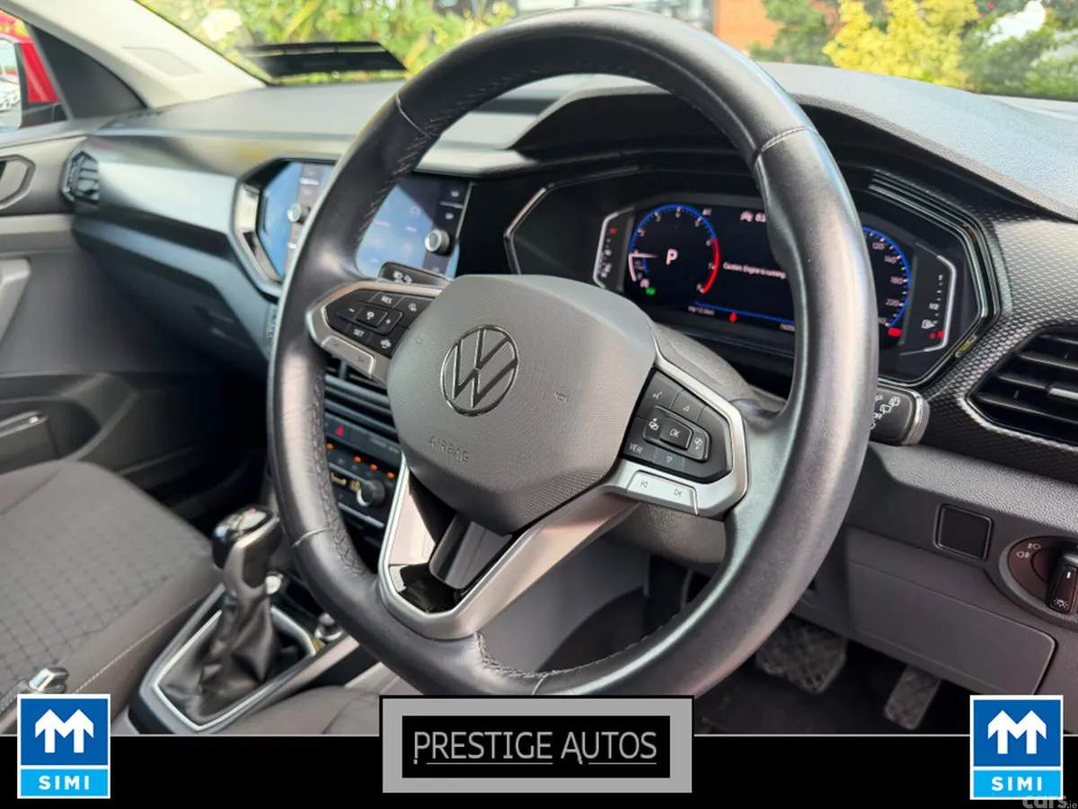 Volkswagen T-Cross SUV, Petrol, 2021, Red