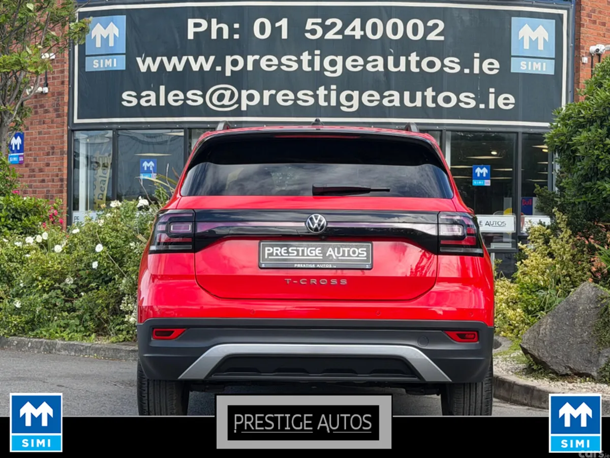 Volkswagen T-Cross SUV, Petrol, 2020, Red