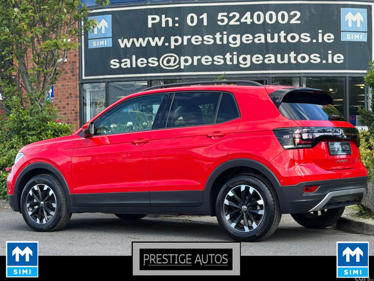 Volkswagen T-Cross SUV, Petrol, 2020, Red