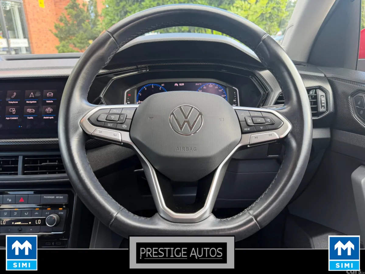 Volkswagen T-Cross SUV, Petrol, 2020, Red