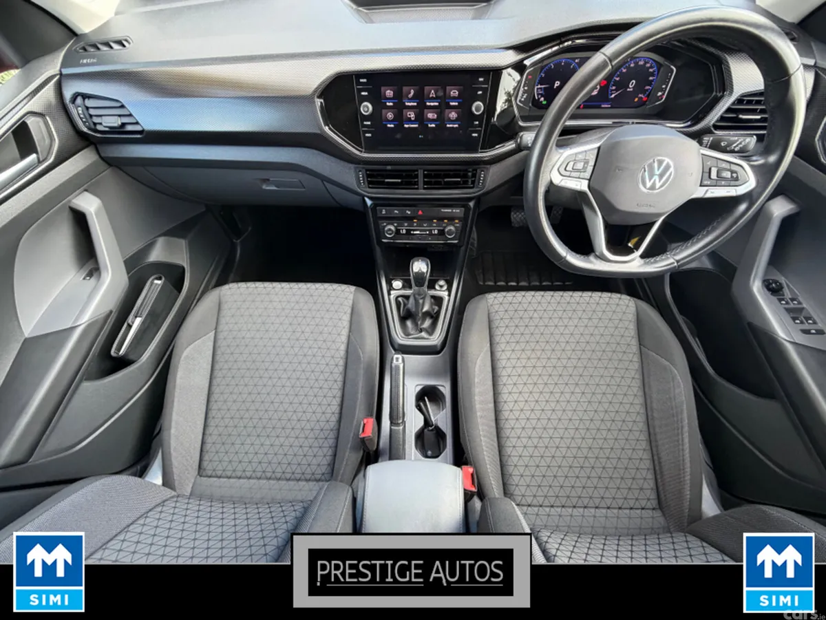 Volkswagen T-Cross SUV, Petrol, 2020, Red