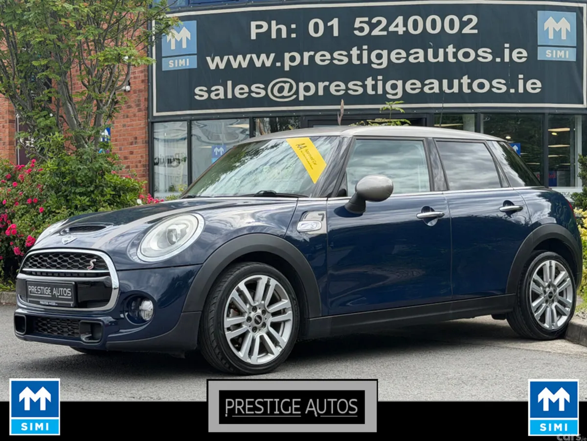 Mini Cooper Hatchback, Diesel, 2017, Blue