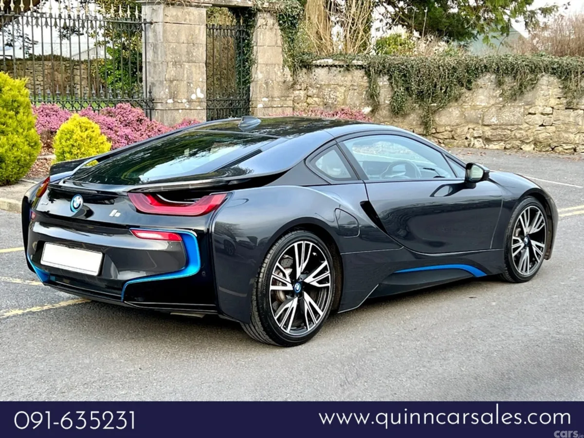 BMW i8 Coupe, Petrol Plug-in Hybrid, 2018, Grey