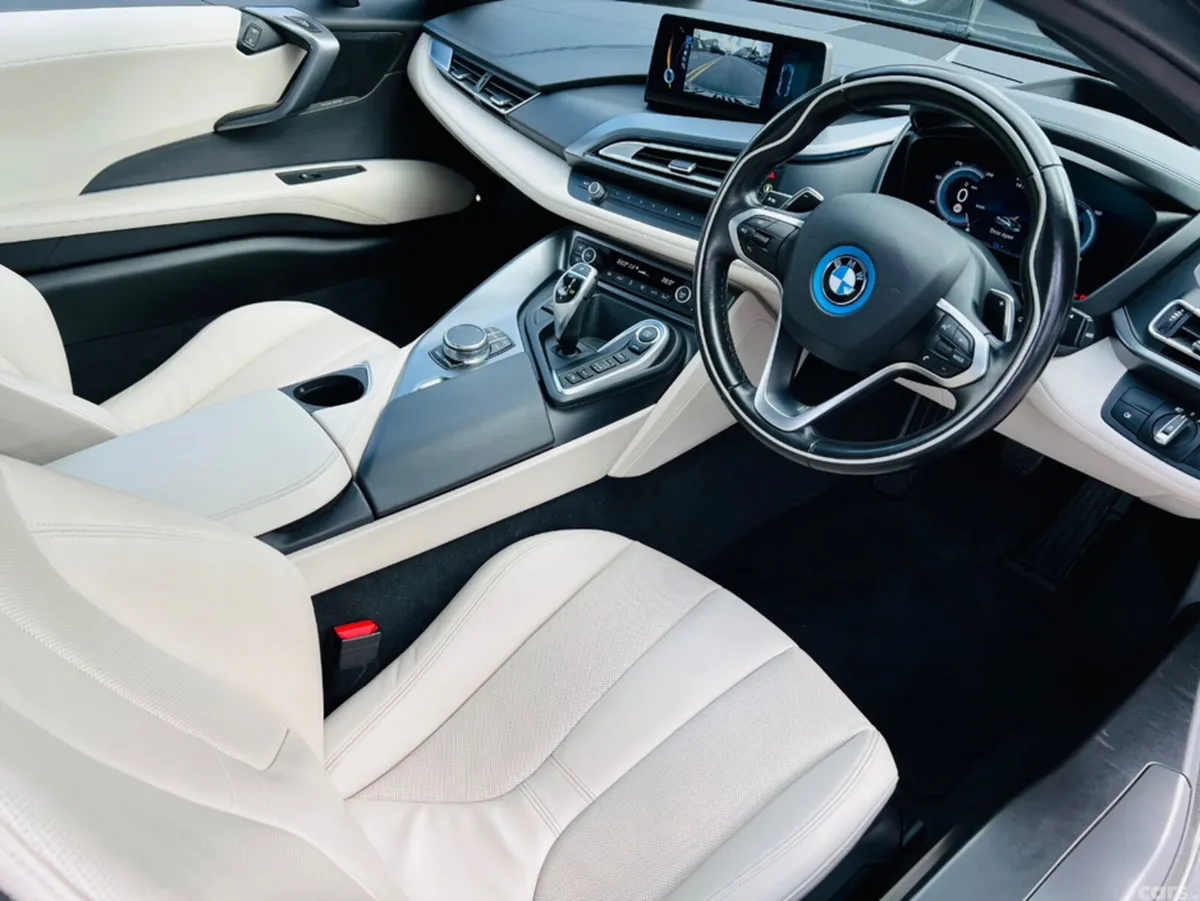 BMW i8 Coupe, Petrol Plug-in Hybrid, 2018, Grey