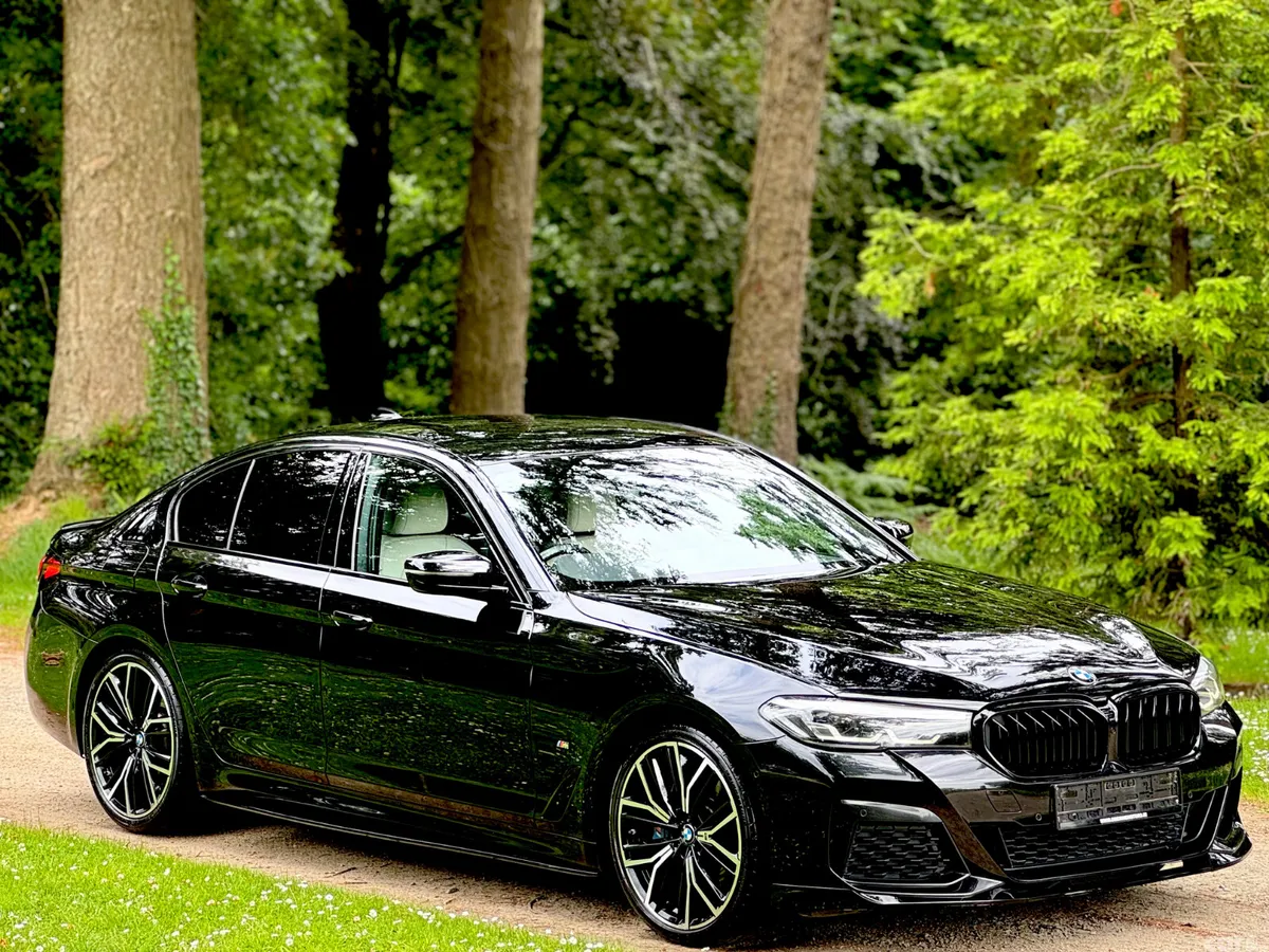 BMW 5-Series Saloon, Diesel, 2021, Black