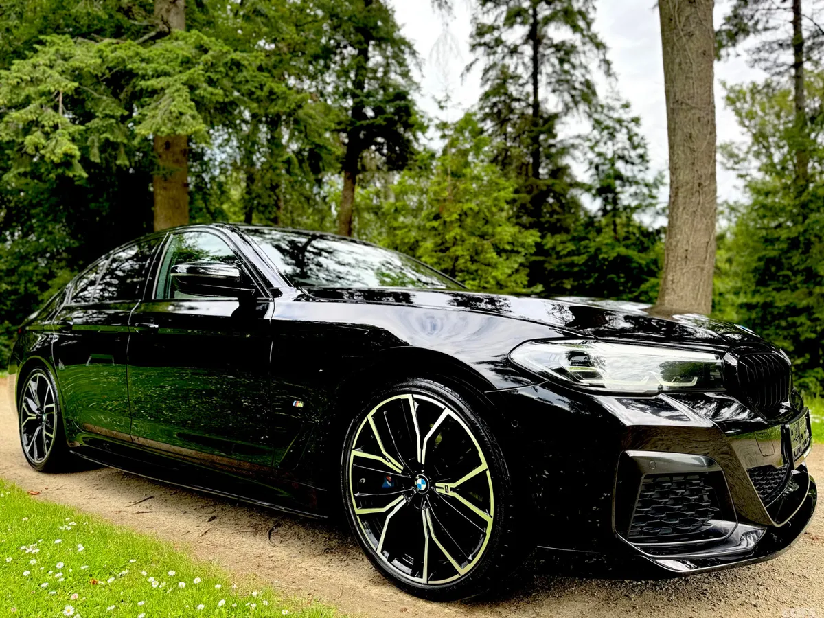BMW 5-Series Saloon, Diesel, 2021, Black