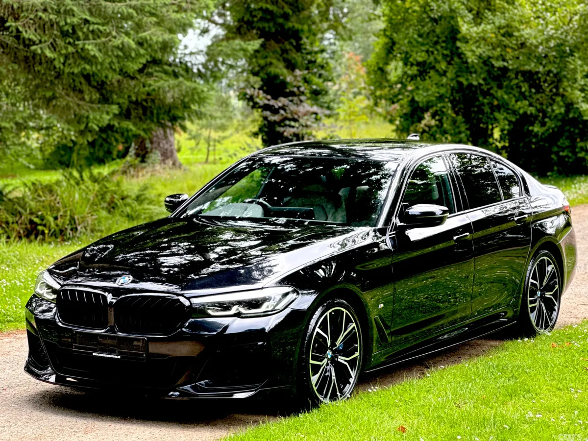 BMW 5-Series Saloon, Diesel, 2021, Black