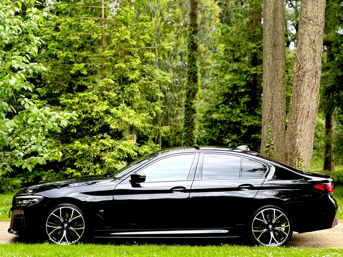 BMW 5-Series Saloon, Diesel, 2021, Black