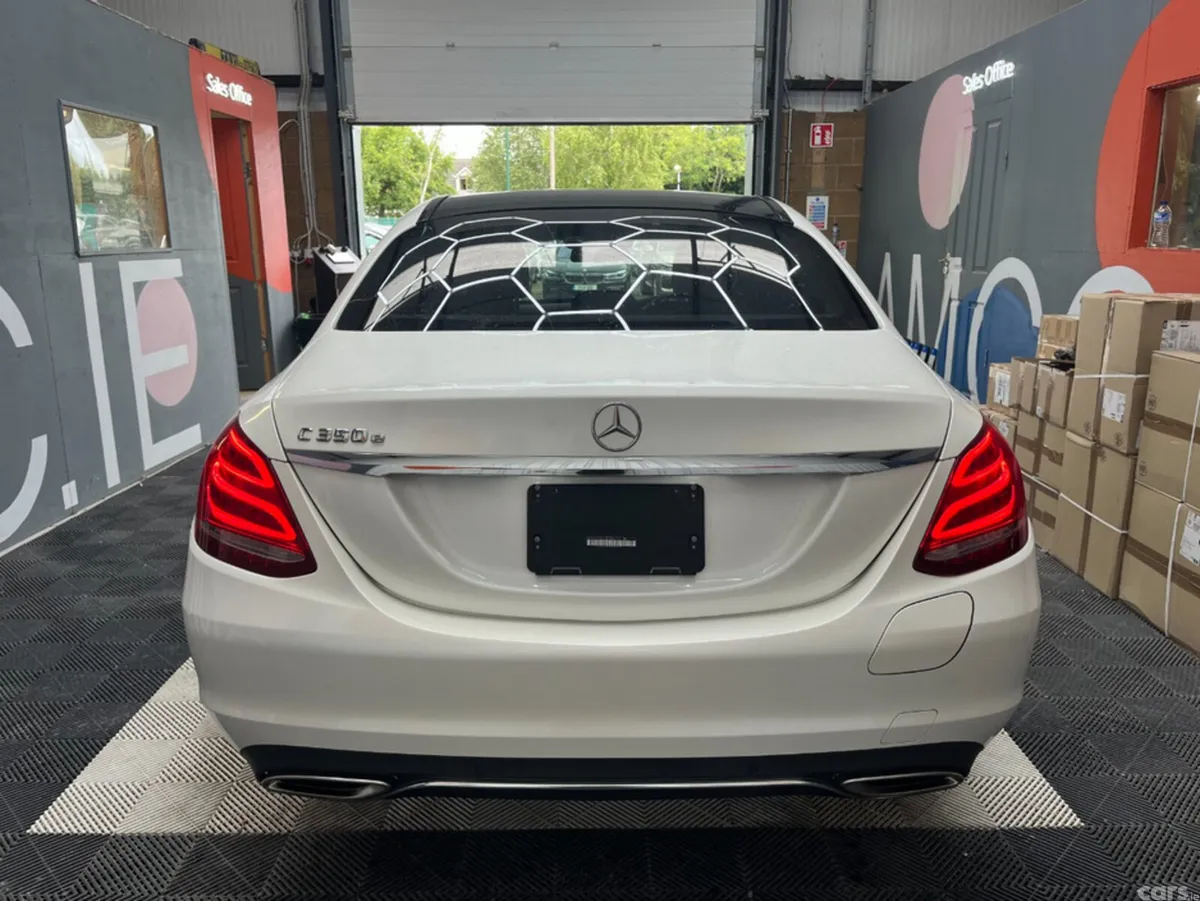 Mercedes-Benz C-Class Saloon, Petrol Plug-in Hybrid, 2016, White