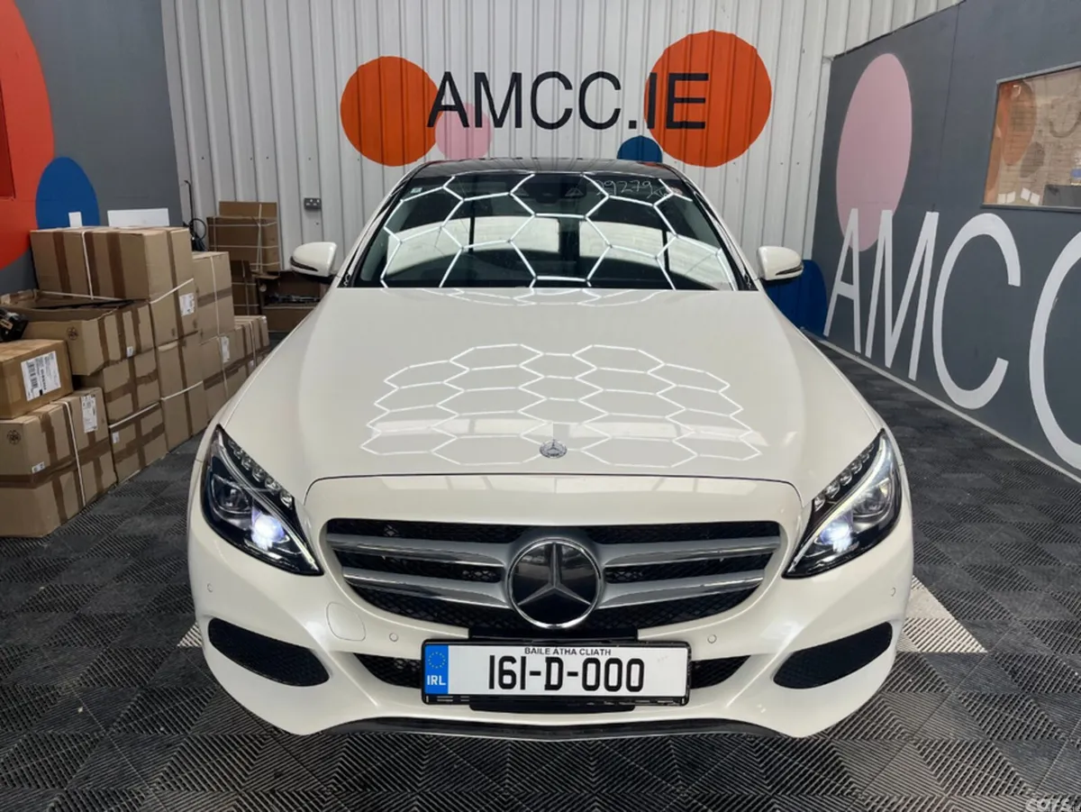 Mercedes-Benz C-Class Saloon, Petrol Plug-in Hybrid, 2016, White