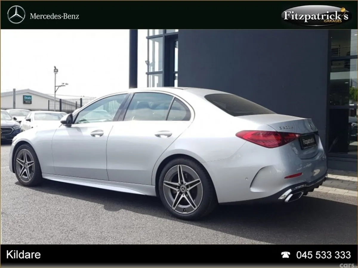 Mercedes-Benz C-Class Saloon, Diesel Hybrid, 2022, Silver