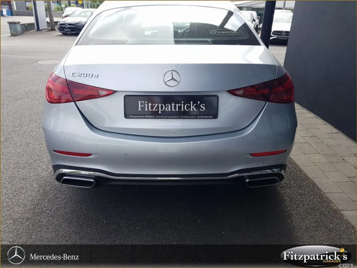 Mercedes-Benz C-Class Saloon, Diesel Hybrid, 2022, Silver