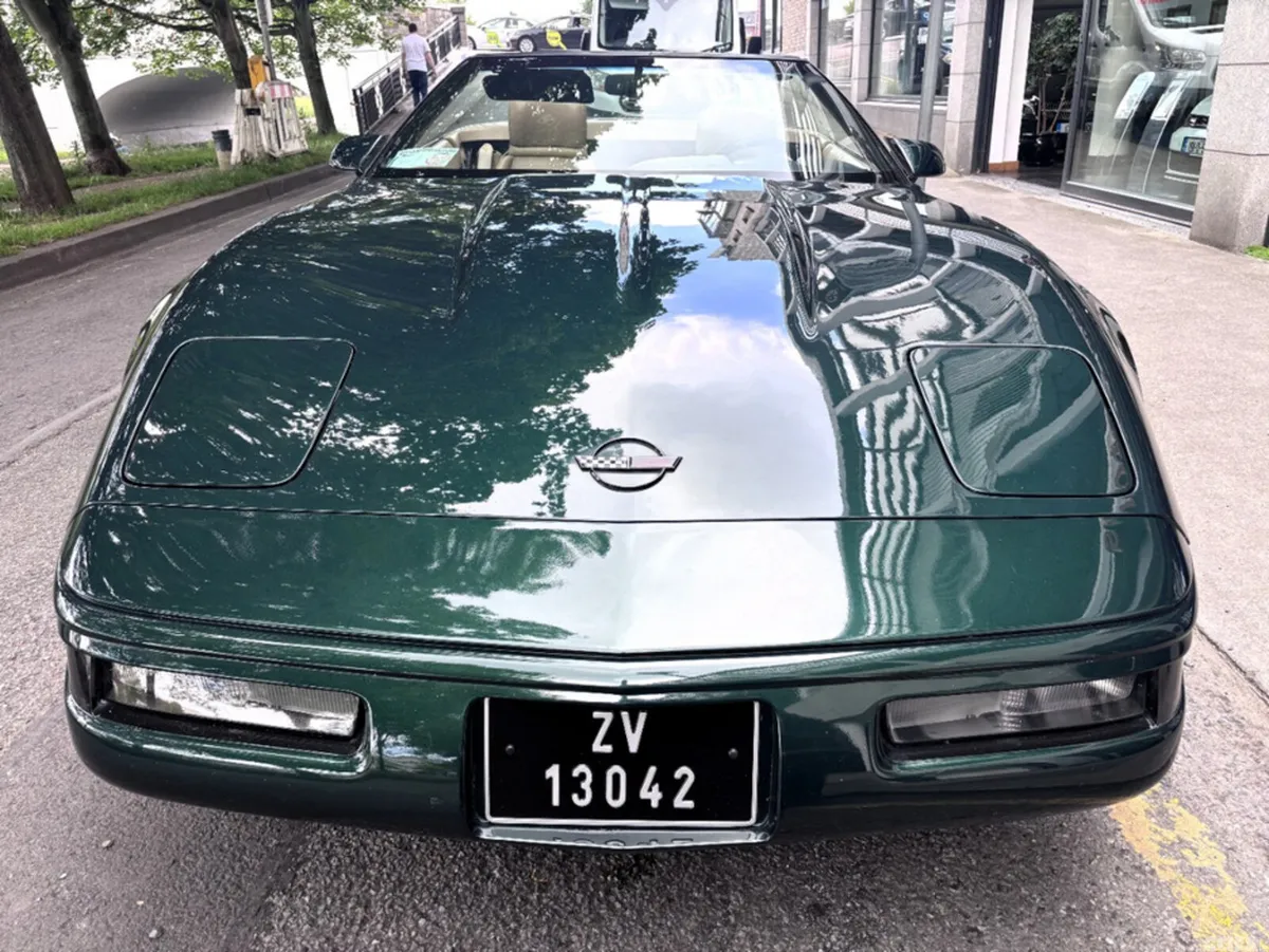 Chevrolet Corvette Convertible, Petrol, 1993, Green