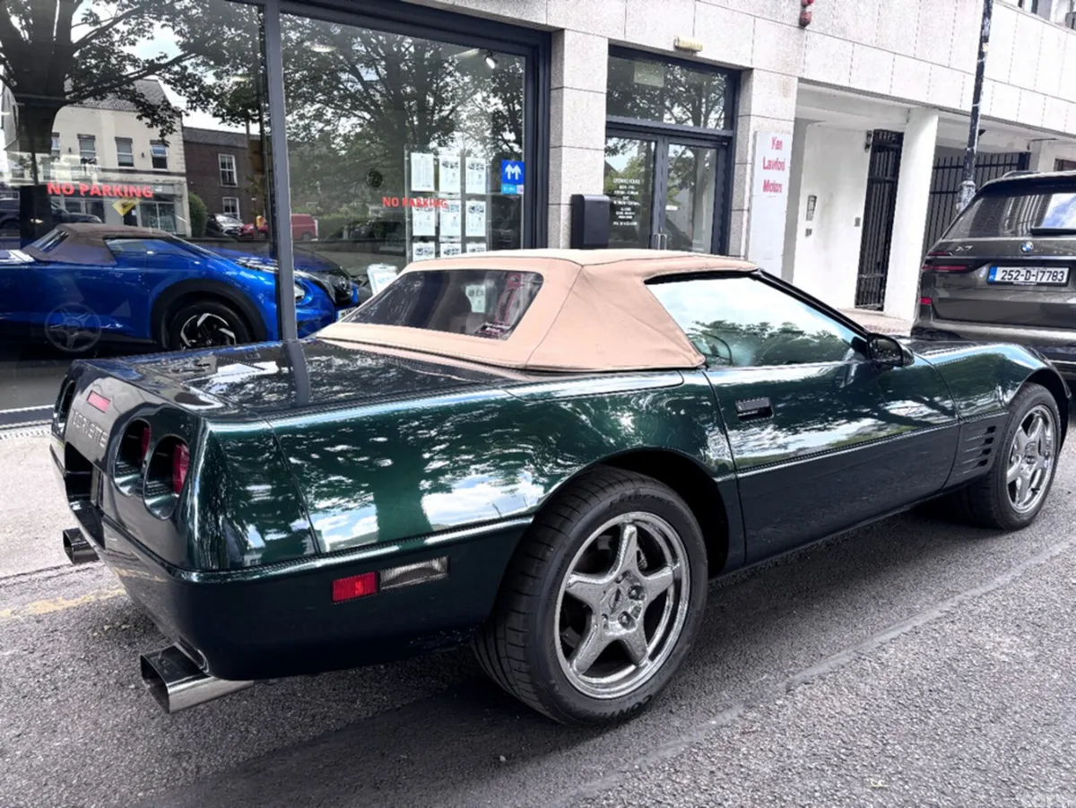 Chevrolet Corvette Convertible, Petrol, 1993, Green