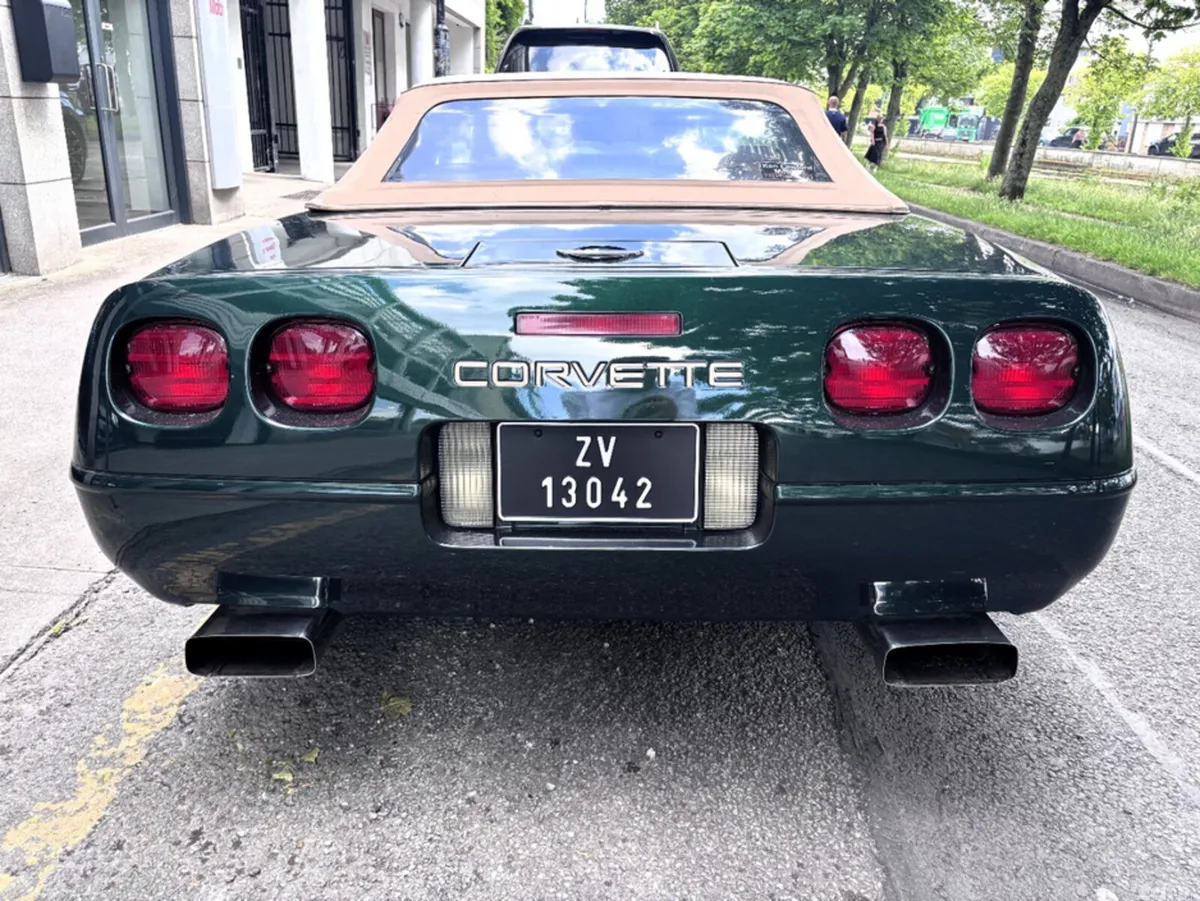 Chevrolet Corvette Convertible, Petrol, 1993, Green