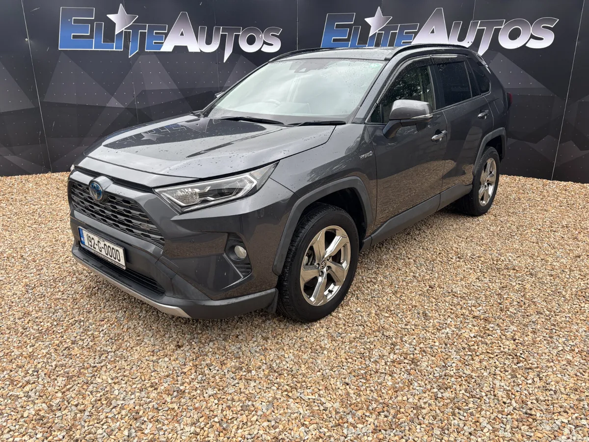 Toyota RAV4 SUV, Petrol Hybrid, 2019, Grey