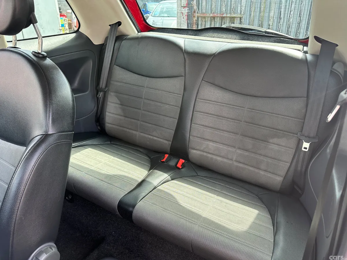 Fiat 500 Hatchback, Petrol, 2010, Red