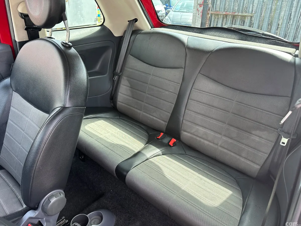 Fiat 500 Hatchback, Petrol, 2010, Red