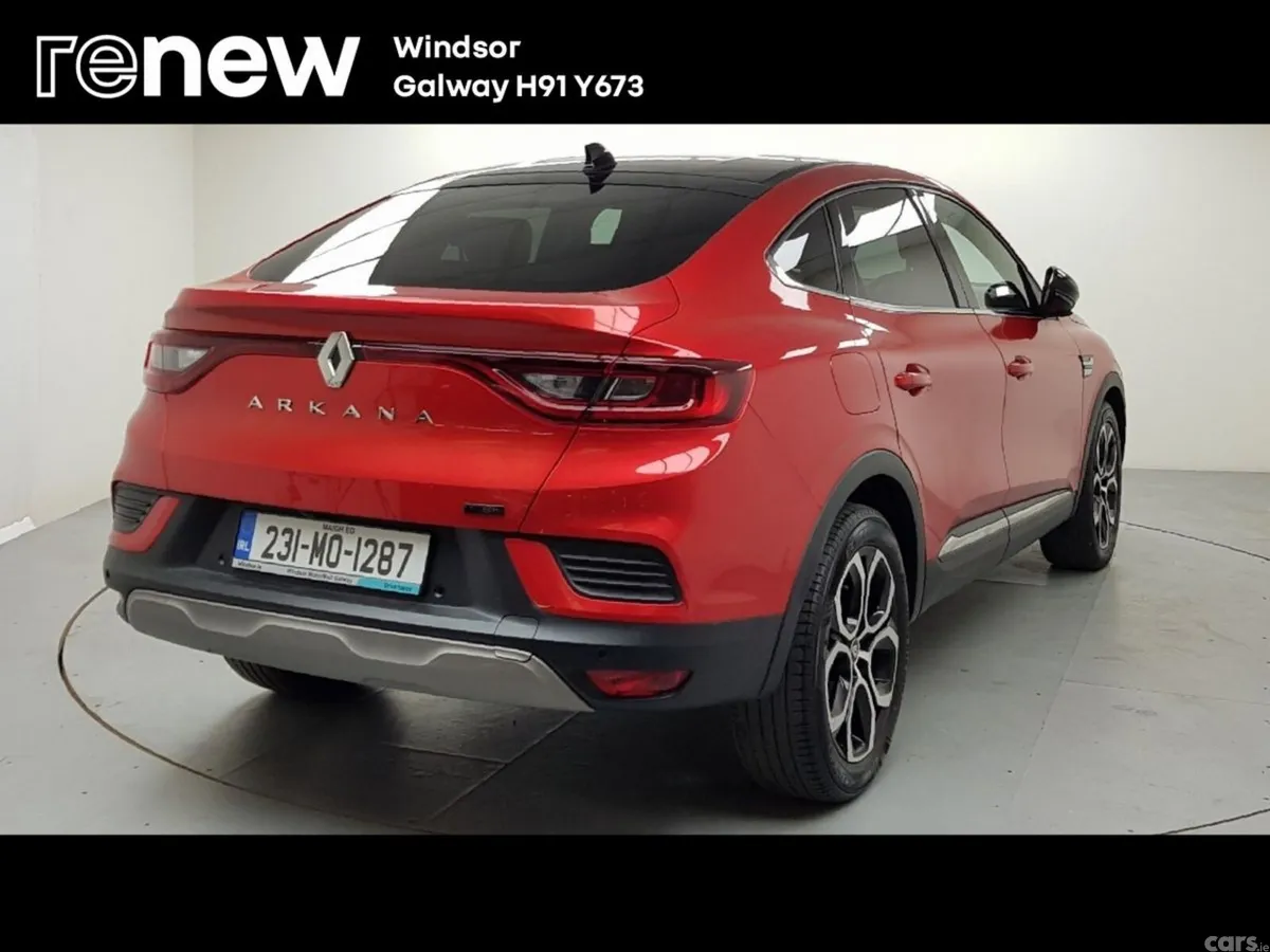 Renault Arkana Hatchback, Petrol Hybrid, 2023, Red
