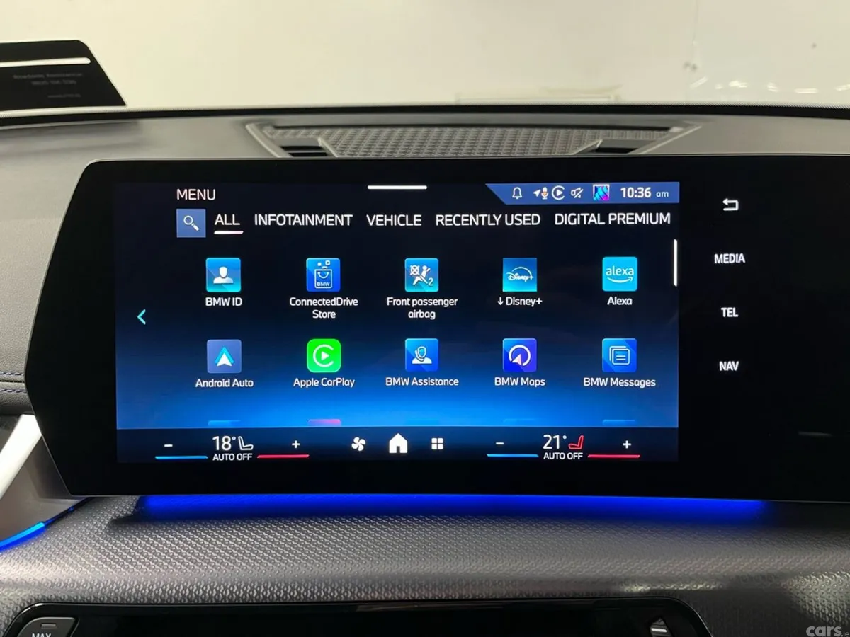 BMW iX1 SUV, Electric, 2024, Blue