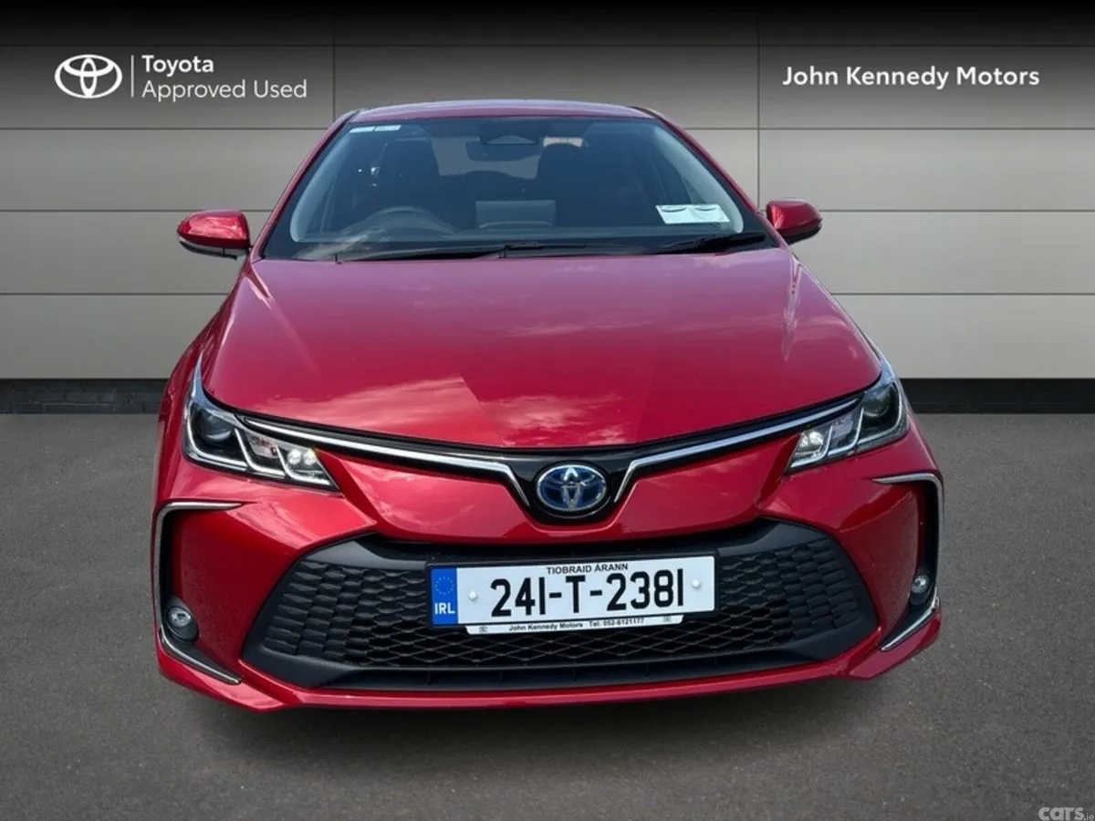 Toyota Corolla Saloon, Petrol Hybrid, 2024, Red