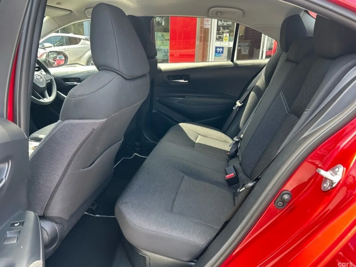 Toyota Corolla Saloon, Petrol Hybrid, 2024, Red