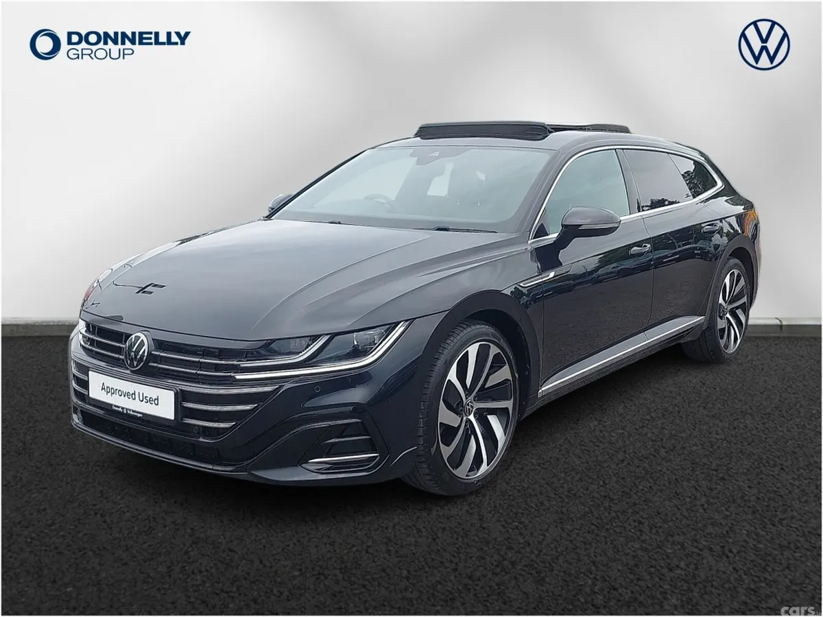 Volkswagen Arteon Estate, Petrol Hybrid, 2024, Black