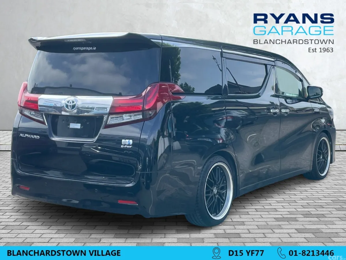 Toyota Alphard MPV, Petrol Hybrid, 2017, Black
