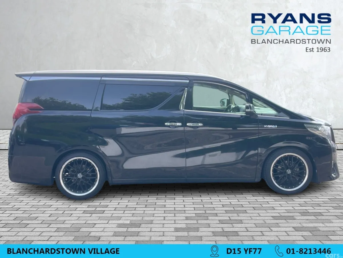 Toyota Alphard MPV, Petrol Hybrid, 2017, Black