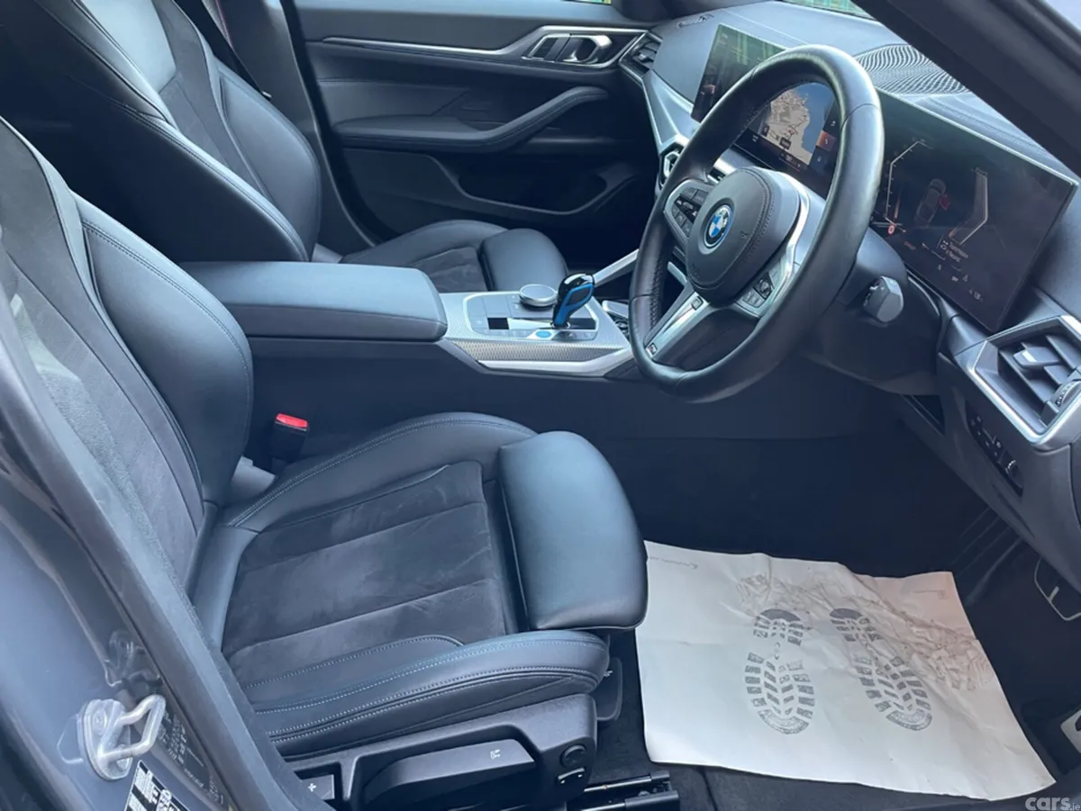 BMW i4 Coupe, Electric, 2022, Grey