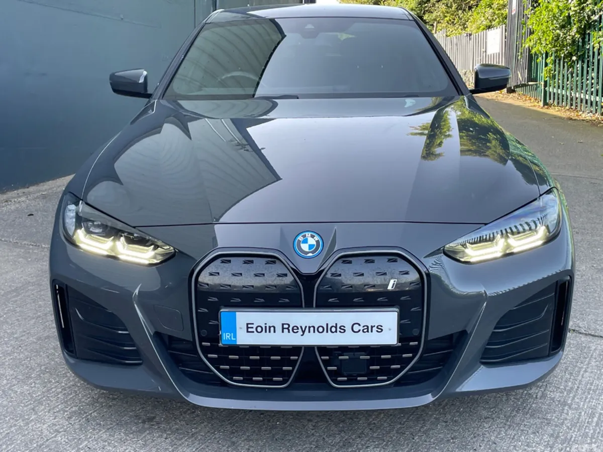 BMW i4 Coupe, Electric, 2022, Grey