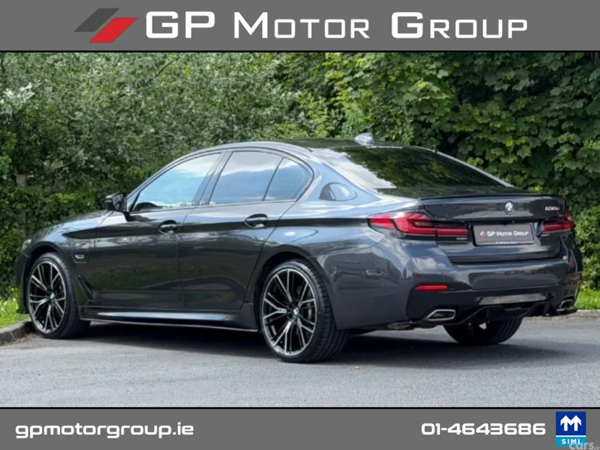 BMW 5-Series Saloon, Petrol Plug-in Hybrid, 2022, Grey