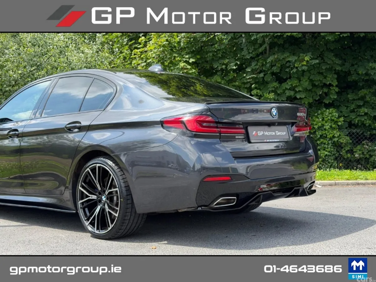 BMW 5-Series Saloon, Petrol Plug-in Hybrid, 2022, Grey