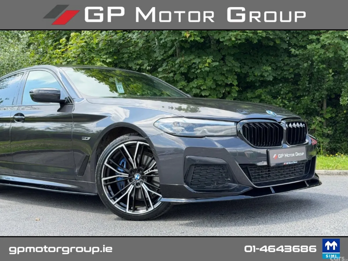 BMW 5-Series Saloon, Petrol Plug-in Hybrid, 2022, Grey
