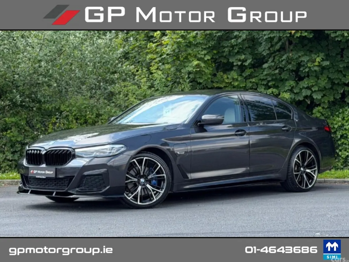 BMW 5-Series Saloon, Petrol Plug-in Hybrid, 2022, Grey