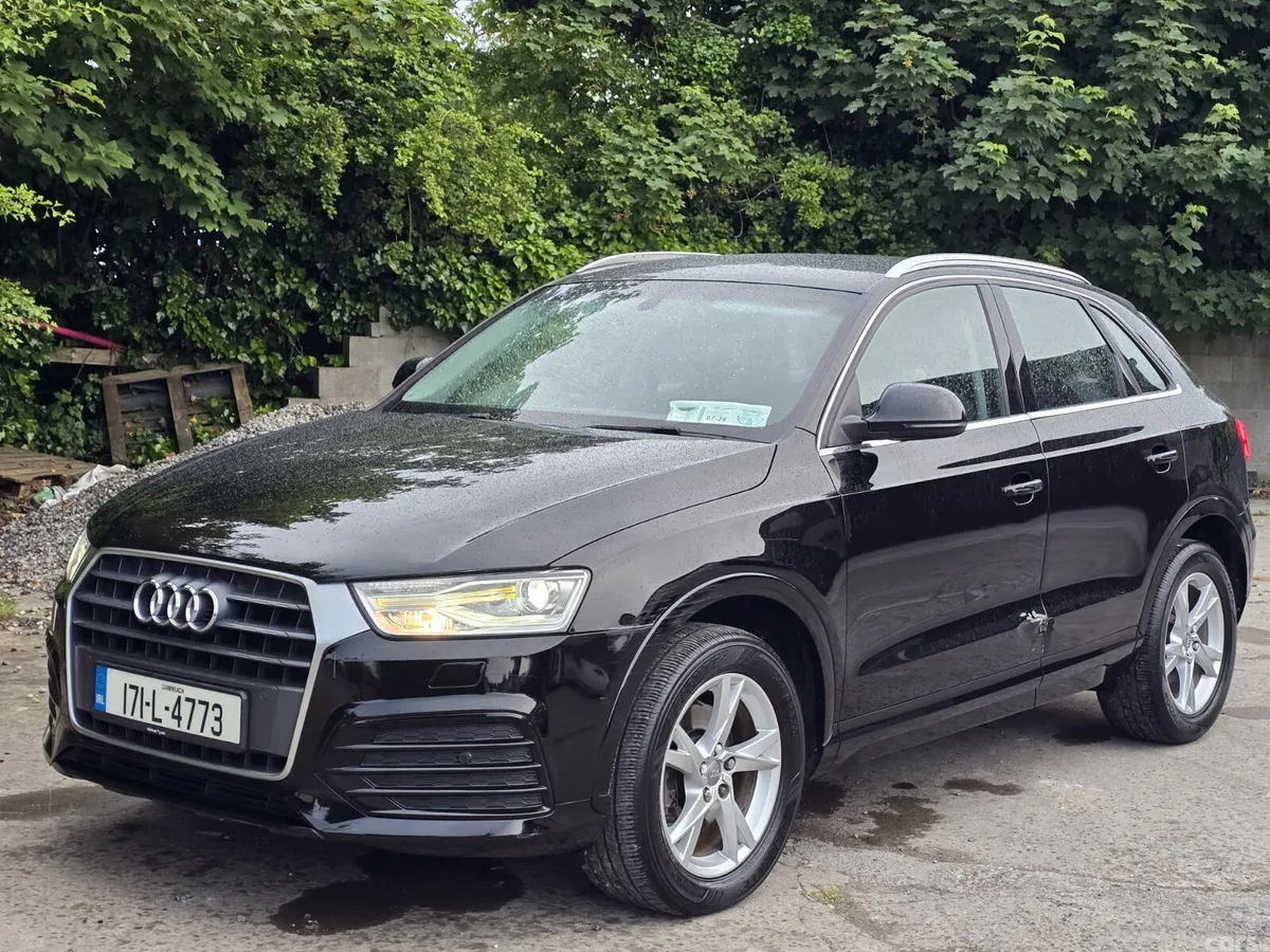 Audi Q3 SUV, Petrol, 2017, Black
