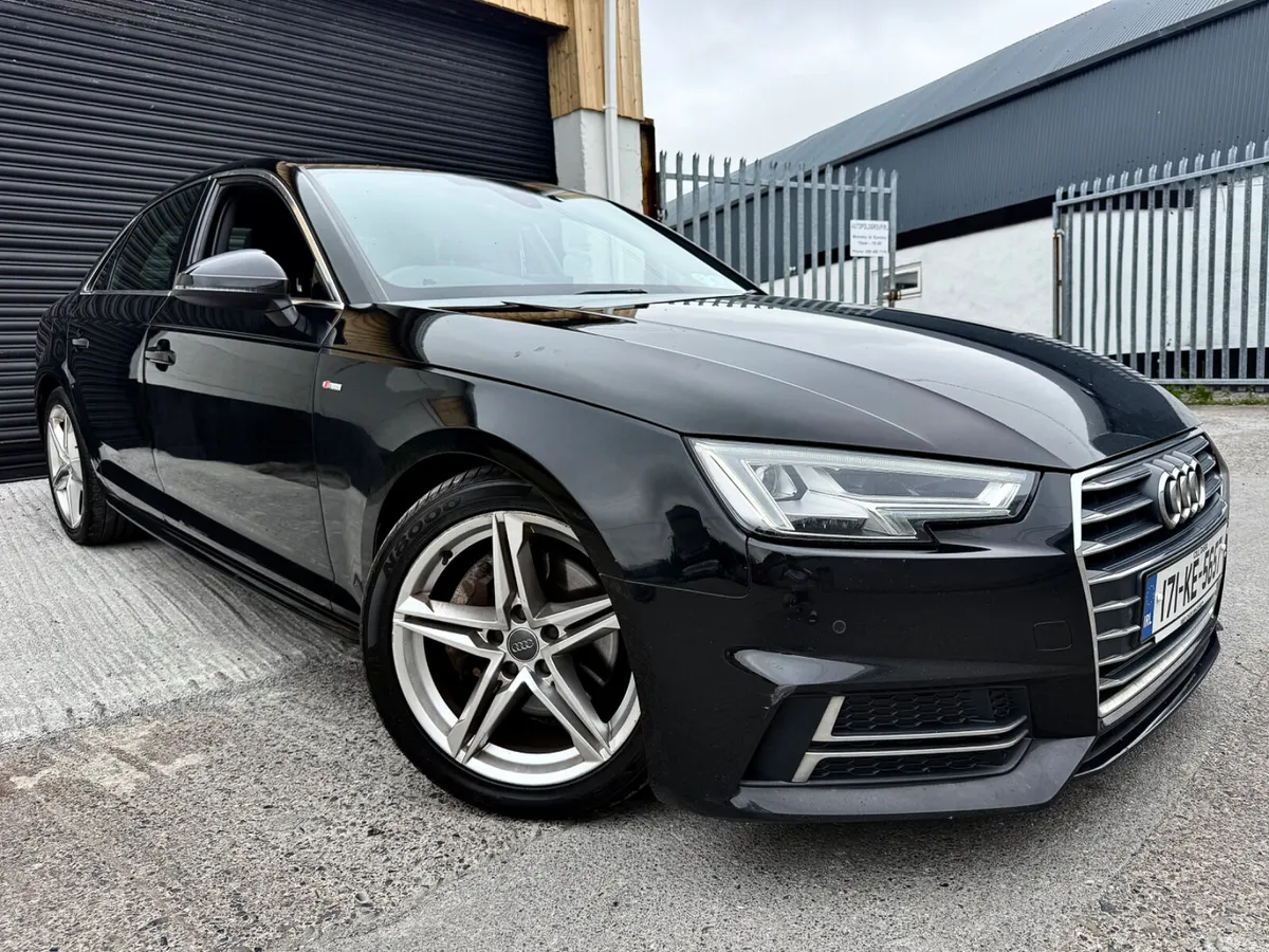 Audi A4 Saloon, Diesel, 2017, Black